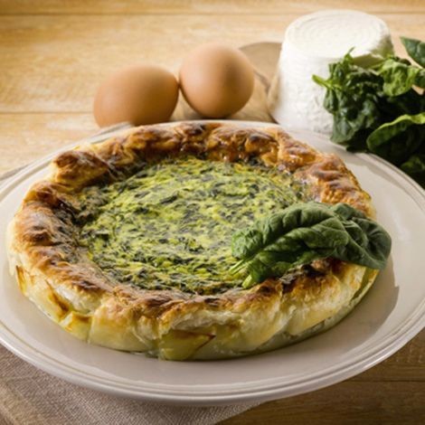Quiche aux épinards et au fromage de chèvre